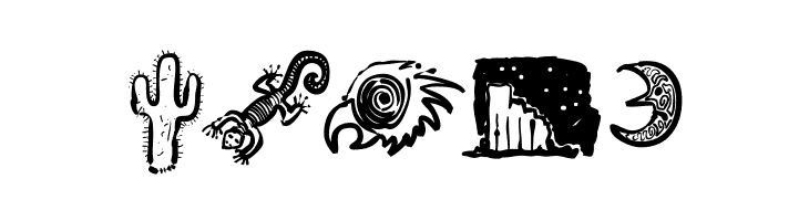 Death Valley Dingbats  Free Fonts Download