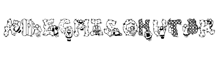 Patchwork Angel  Free Fonts Download