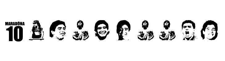 grande maradona  Free Fonts Download