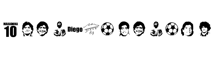 grande maradona  Free Fonts Download