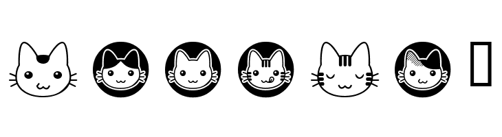 fb_nyan  Free Fonts Download