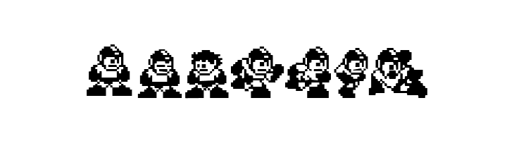 MegaMan  TheMang  Free Fonts Download
