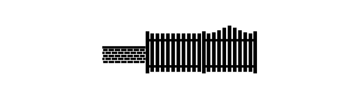FontCo Fences  Free Fonts Download