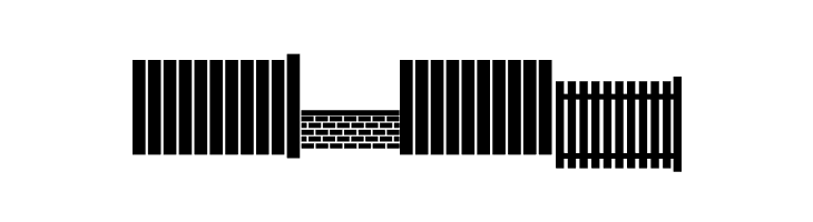 FontCo Fences  Free Fonts Download