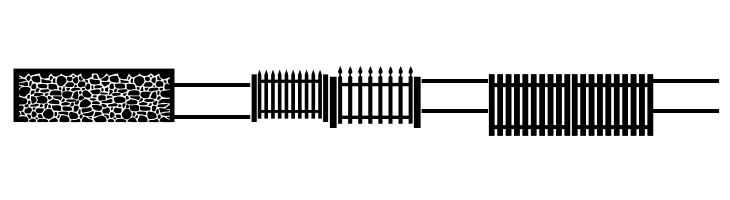 FontCo Fences  Free Fonts Download