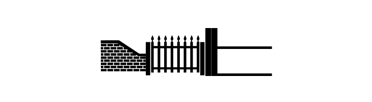 FontCo Fences  Free Fonts Download