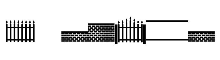 FontCo Fences  Free Fonts Download