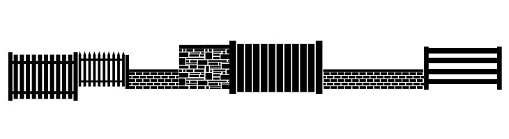 FontCo Fences  Free Fonts Download