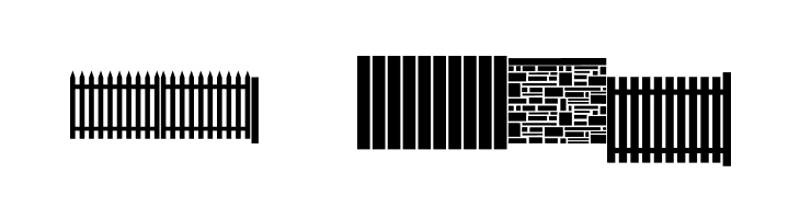 FontCo Fences  Free Fonts Download