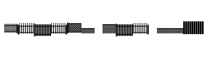 FontCo Fences  Free Fonts Download