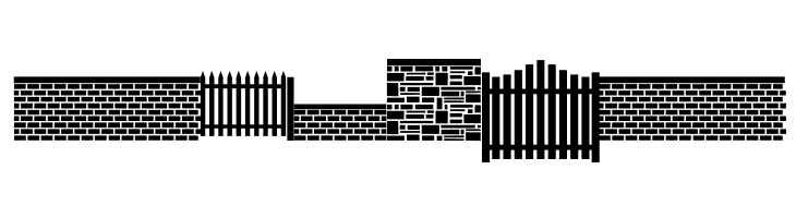 FontCo Fences  Free Fonts Download