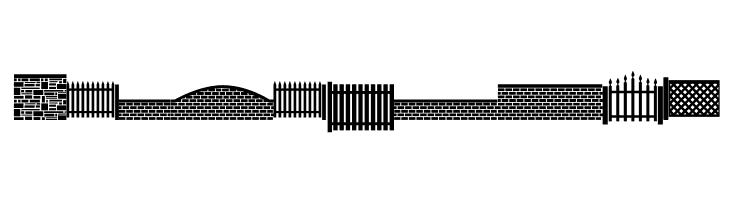 FontCo Fences  Free Fonts Download