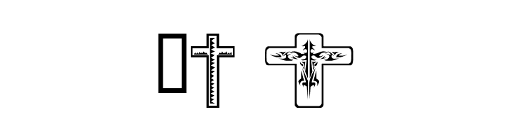 wmcrosses1  Free Fonts Download