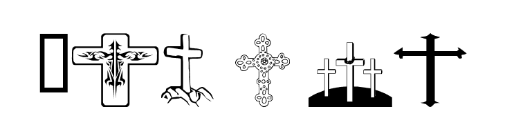 wmcrosses1  Free Fonts Download