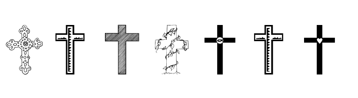 wmcrosses1  Free Fonts Download