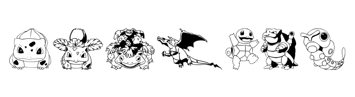 Pokemon Kiddy Ding  Free Fonts Download