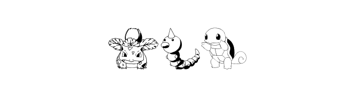 Pokemon Kiddy Ding  Free Fonts Download