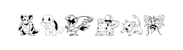 Pokemon Kiddy Ding  Free Fonts Download