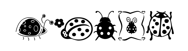 Ladybug Dings  Free Fonts Download