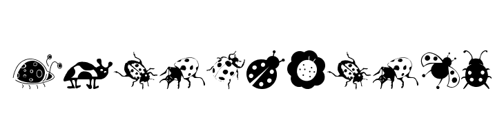 Ladybug Dings  Free Fonts Download
