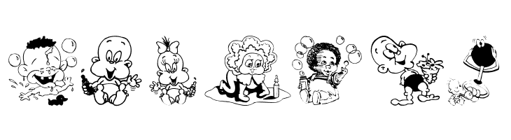 ChildrenBats  Free Fonts Download