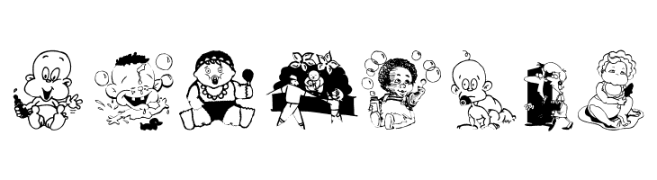 ChildrenBats  Free Fonts Download