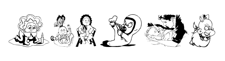 ChildrenBats  Free Fonts Download