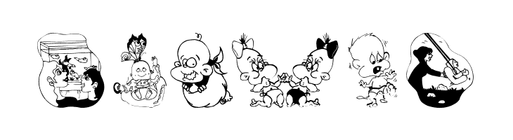ChildrenBats  Free Fonts Download