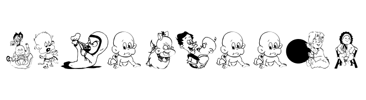 ChildrenBats  Free Fonts Download