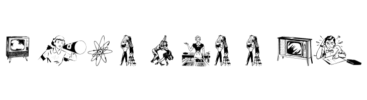 wmthe50s  Free Fonts Download