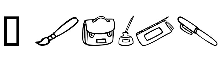 Schooldays  Free Fonts Download