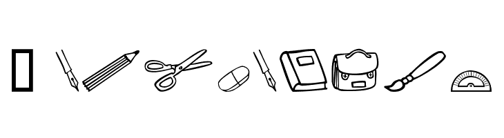 Schooldays  Free Fonts Download