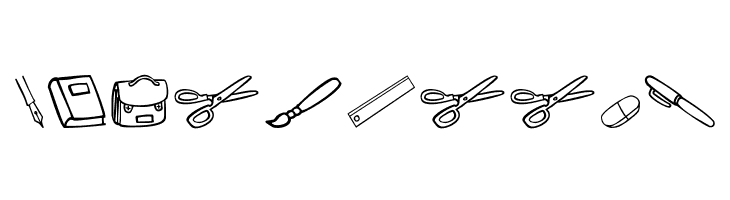 Schooldays  Free Fonts Download