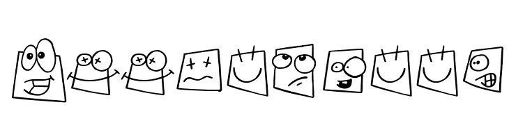 Squareheads  Free Fonts Download