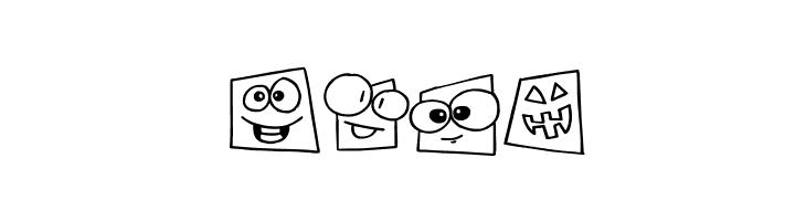 Squareheads  Free Fonts Download