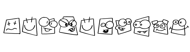 Squareheads  Free Fonts Download