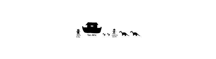 Noah's Ark  Free Fonts Download