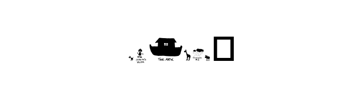 Noah's Ark  Free Fonts Download