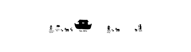 Noah's Ark  Free Fonts Download
