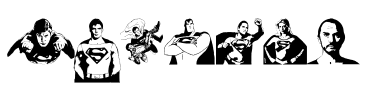 Superman Last son of Krypton Super  Free Fonts Download
