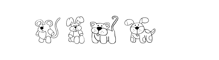 Make Your Own Pets LT  Free Fonts Download