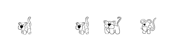 Make Your Own Pets LT  Free Fonts Download