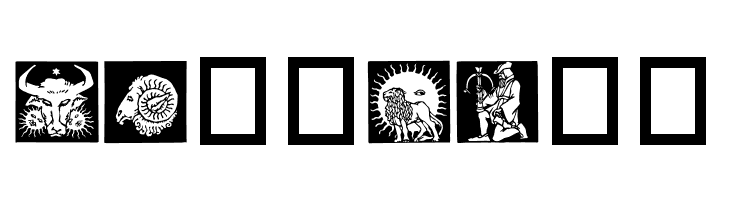 Zodiac03  Free Fonts Download