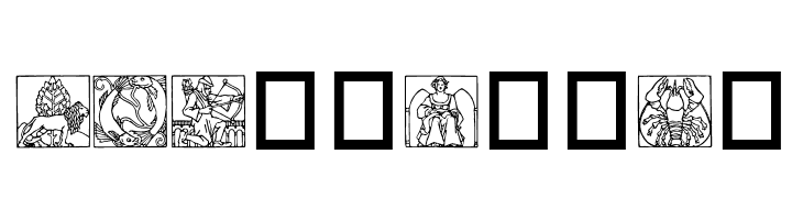 Zodiac03  Free Fonts Download