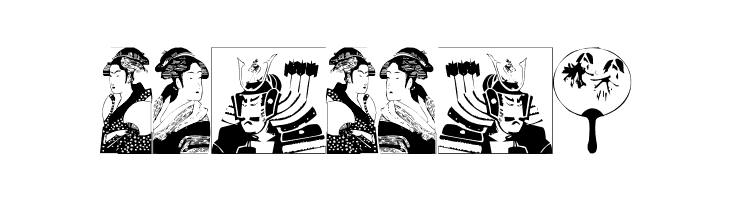 Asian Dings  Free Fonts Download