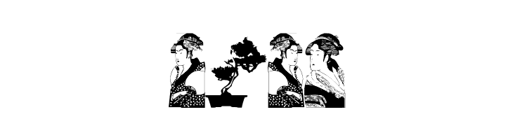 Asian Dings  Free Fonts Download