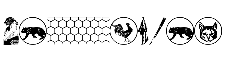 Asian Dings  Free Fonts Download