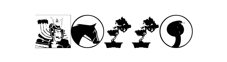 Asian Dings  Free Fonts Download