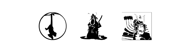 Asian Dings  Free Fonts Download