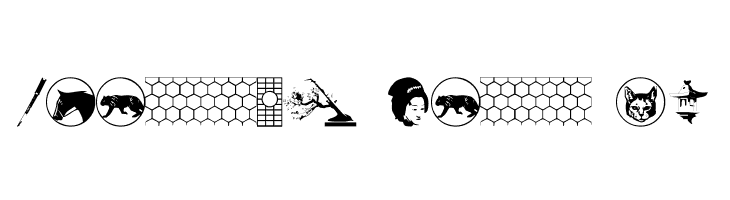 Asian Dings  Free Fonts Download